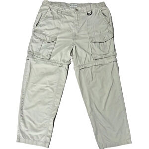 Vintage 90s Columbia Gorpcore Convertible Cargo Pants Khaki Men's 36 Y2K